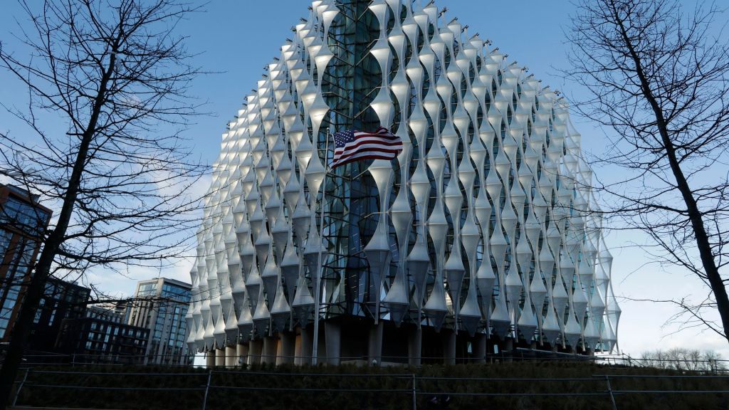 The US embassy in London owes £14.6m in unpaid congestion charge fees, figures have revealed. Unpaid fees and fines amassed by all embassies in the capital have been published by Transport for London (TfL).