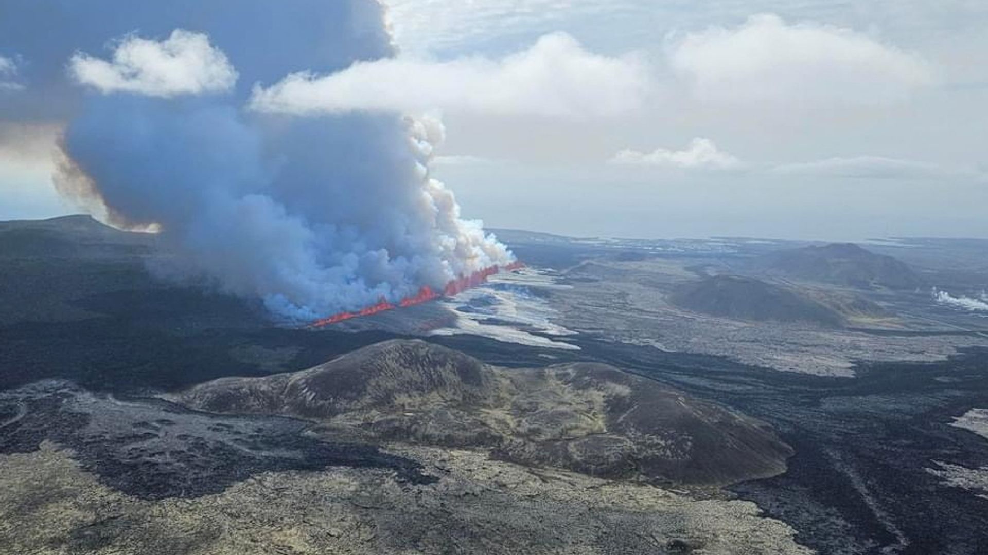 For the fifth time since December 2023, a volcano in southwestern Iceland erupted Wednesday, May 29, sending lava 160 feet in the air.