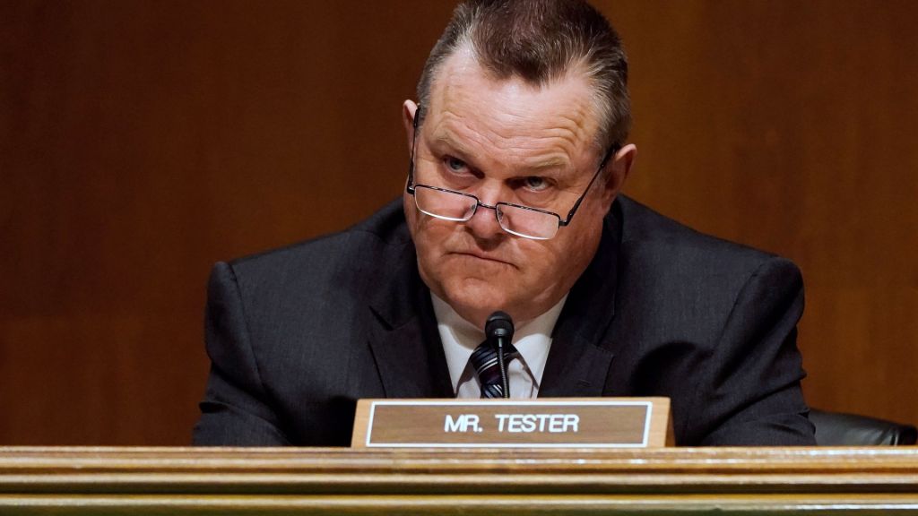Sen. Jon Tester (D-Mont.) on Thursday became the first Senate Democrat to co-sponsor the Laken Riley Act, which is named after the 22-year-old nursing student who was killed on the University of Georgia’s campus by a Venezuelan migrant.
