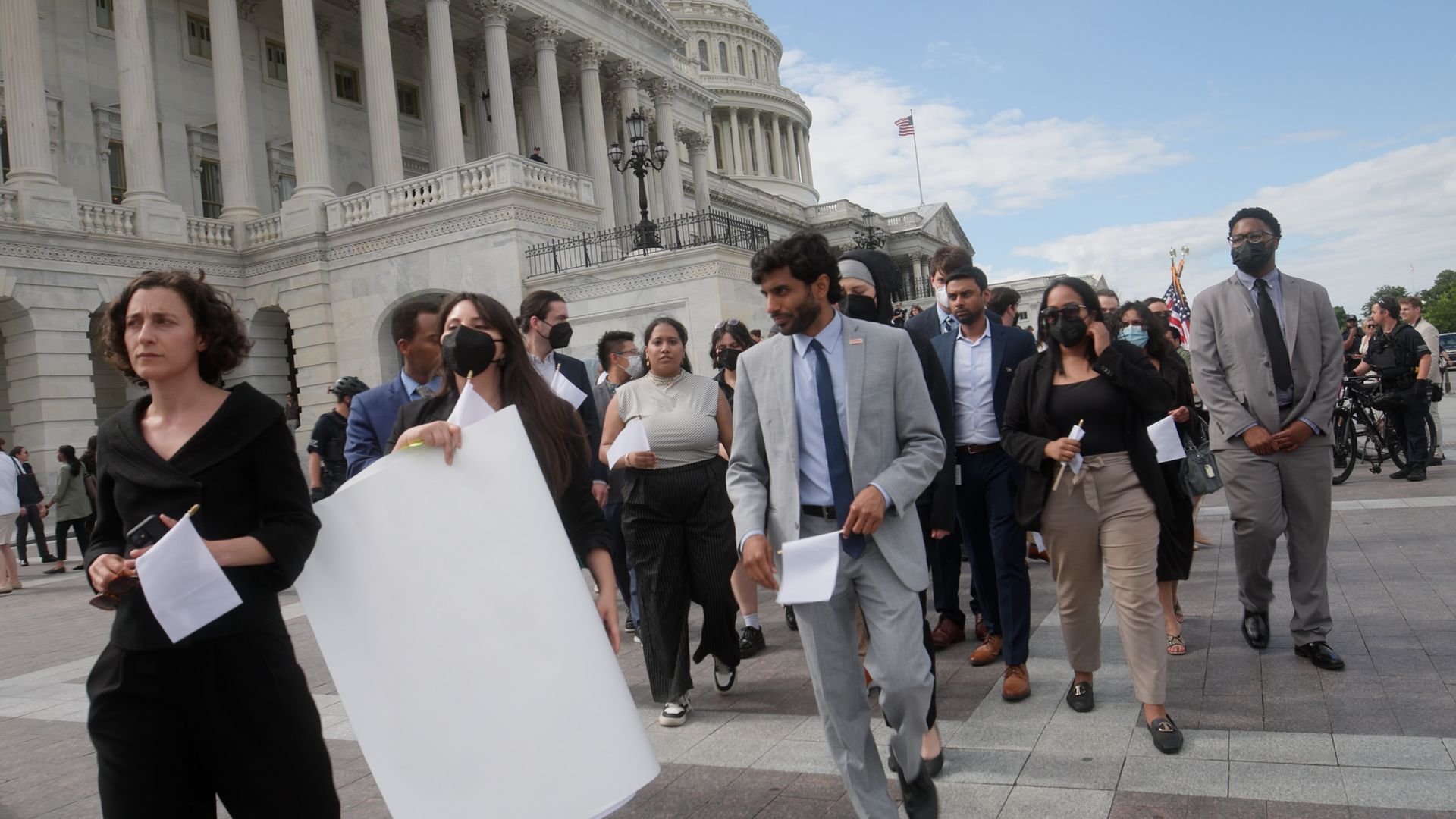 Congressional staffers protest Israel vote, Republican calls for them ...