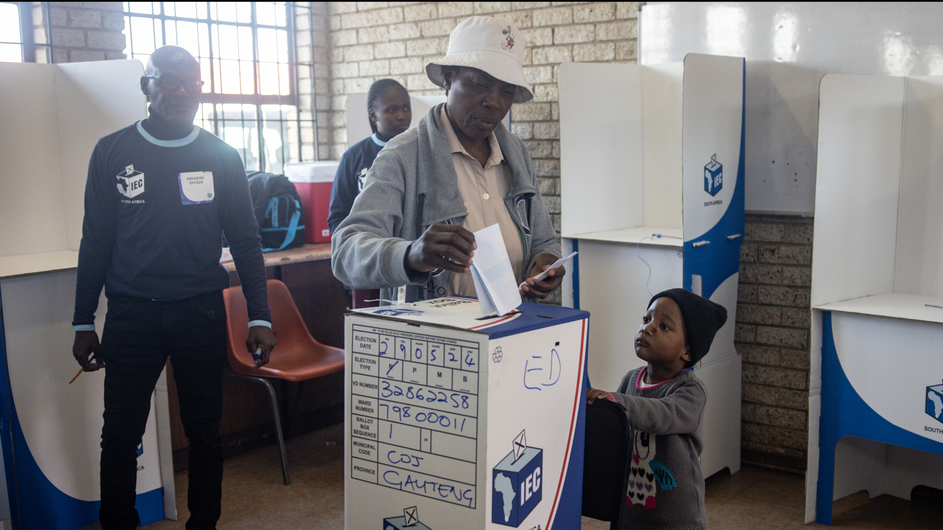 South Africans vote in the most competitive election since apartheid, with the ANC possibly losing its majority after 30 years.