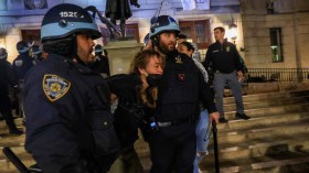 Dozens of protesters were arrested as Columbia University called in the NYPD after protesters stormed Hamilton Hall.
