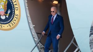 President Joe Biden arrived in France to commemorate D-Day as his executive action on the southern border came into effect.