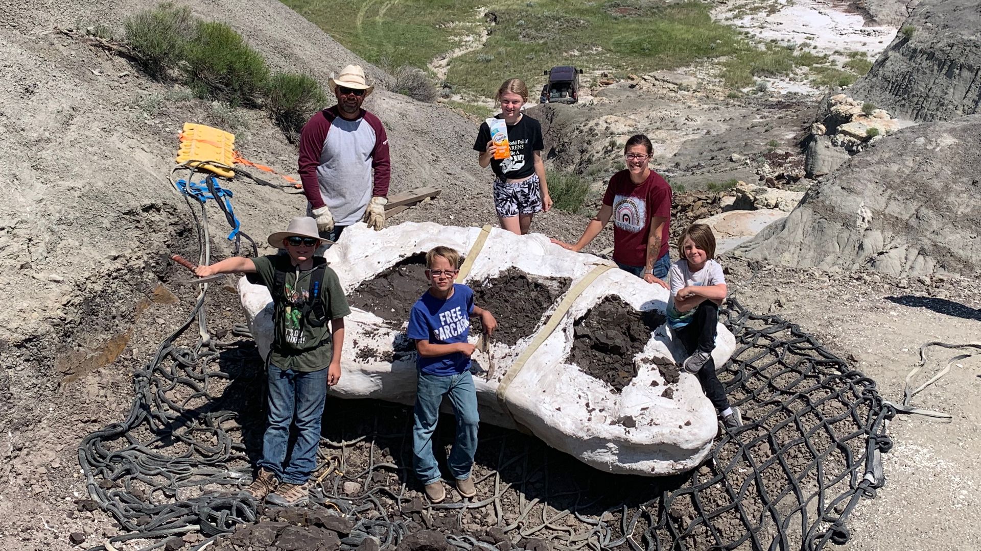 A rare adolescent T. Rex fossil was discovered by three kids in North Dakota. It will be displayed in Denver in June.