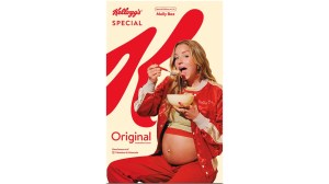 A pregnant woman will be featured on a cereal box for the first time as Kellogg’s Special K partners with Molly Baz.