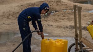 Israeli army soldiers are being investigated for a potential war crime after they blew up a main drinking water reservoir in Rafah.