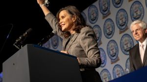 The Trump campaign and RNC are suing Michigan Gov. Gretchen Whitmer, D, over her voter registration efforts.