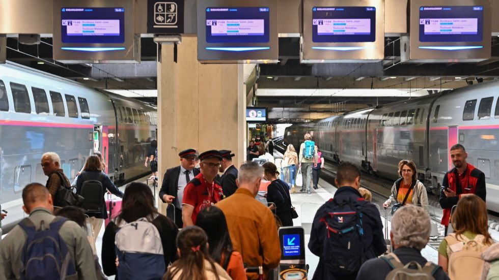 Paris' high-speed train system has been crippled by a "malicious attack" ahead of the Olympics opening ceremony tonight.