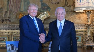 Israeli PM Netanyahu met with former President Donald Trump at Mar-a-Lago to discuss the hostages held by Hamas.