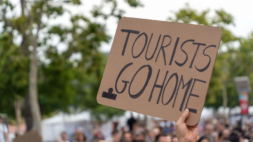 Thousands of locals marched on the tourist city of Barcelona, Spain over the weekend in protest of soaring rent and cost of living.