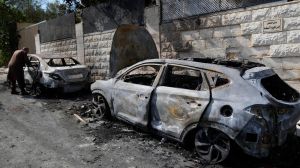 Israeli settlers reportedly set a Palestinian village ablaze on Thursday, Aug. 15, killing at least one Palestinian man.