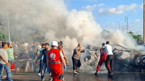 An Israeli airstrike killed a senior Hamas figure deep within Lebanese territory on Friday, Aug. 9. The strike hit a car in Sidon.