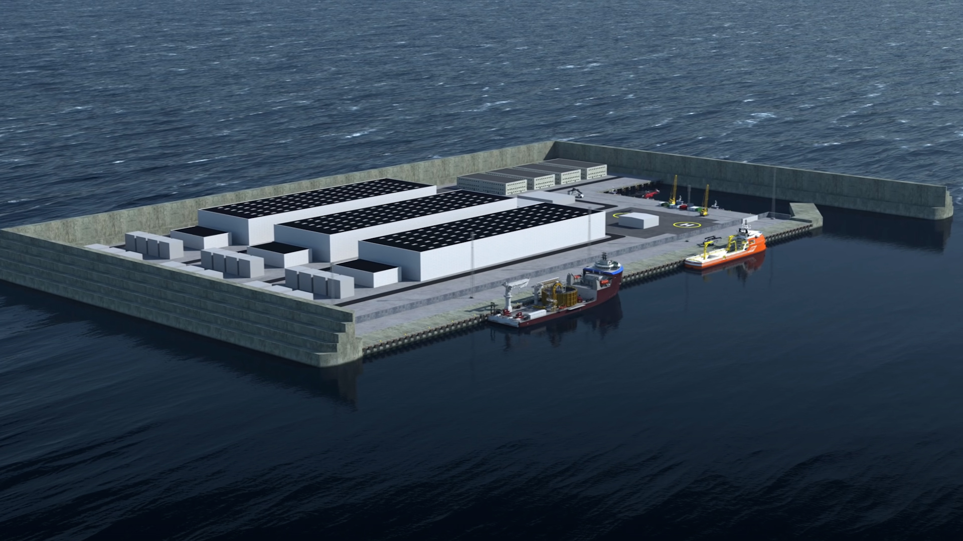 A  billion initiative by Denmark to build the world's first energy island in the North Sea is encountering a significant delay.