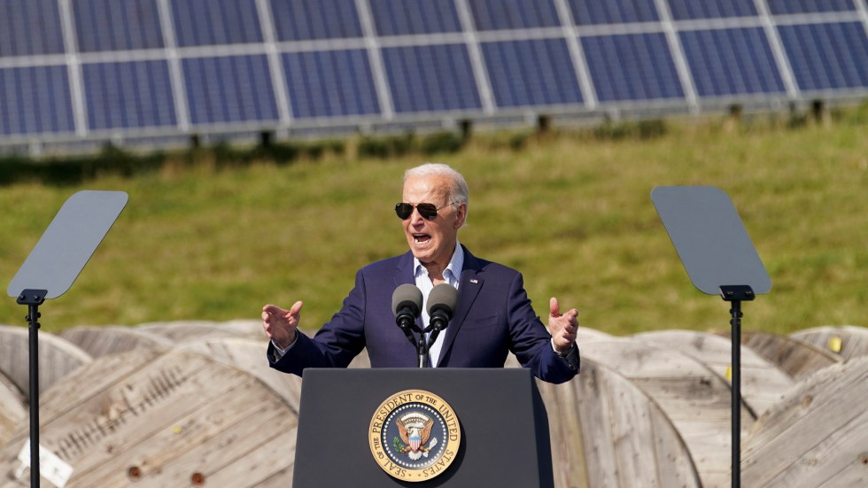 The Biden administration is putting $3 billion towards U.S. battery manufacturing, looking to challenge China's dominance in this sector.