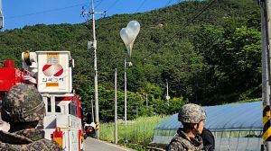 South Korea said that North Korea launched another round of trash-filled balloons over the border on Wednesday, Sept. 4.