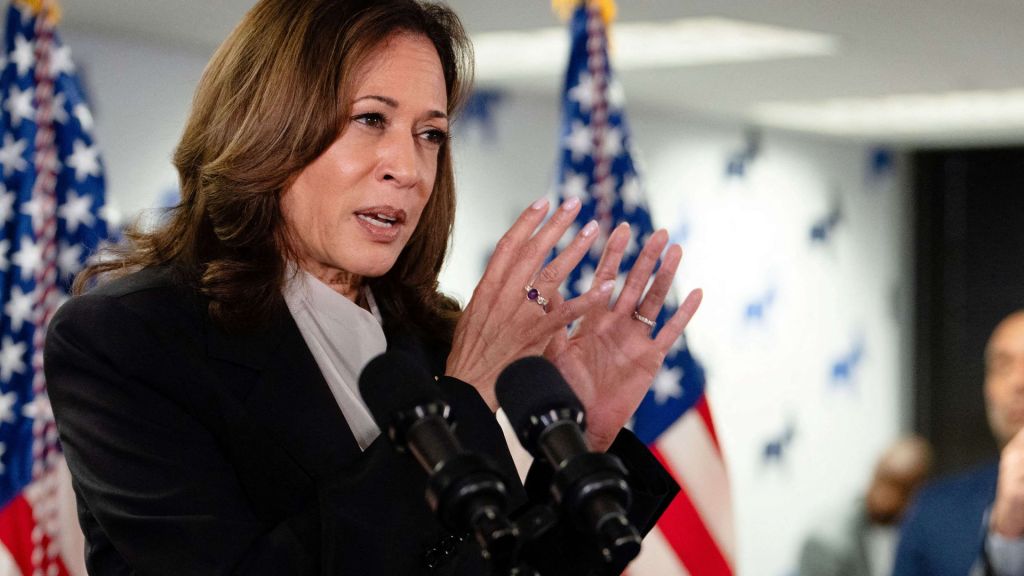 Only "pre-determined questions" were permitted at a town hall event featuring Vice President Kamala Harris.