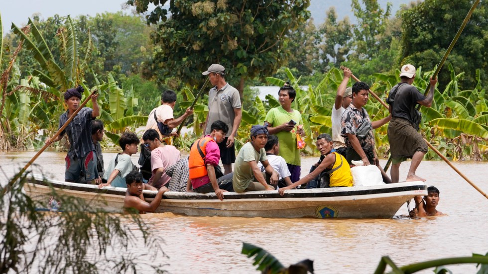 More than 100 people are dead and over 300,000 are displaced in Myanmar after devastating flooding resulting from Typhoon Yagi.