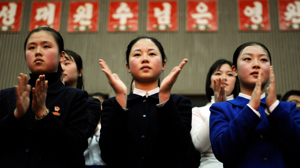 Footage from North Korea shows teenage girls being publicly shamed and arrested for watching banned South Korean dramas.