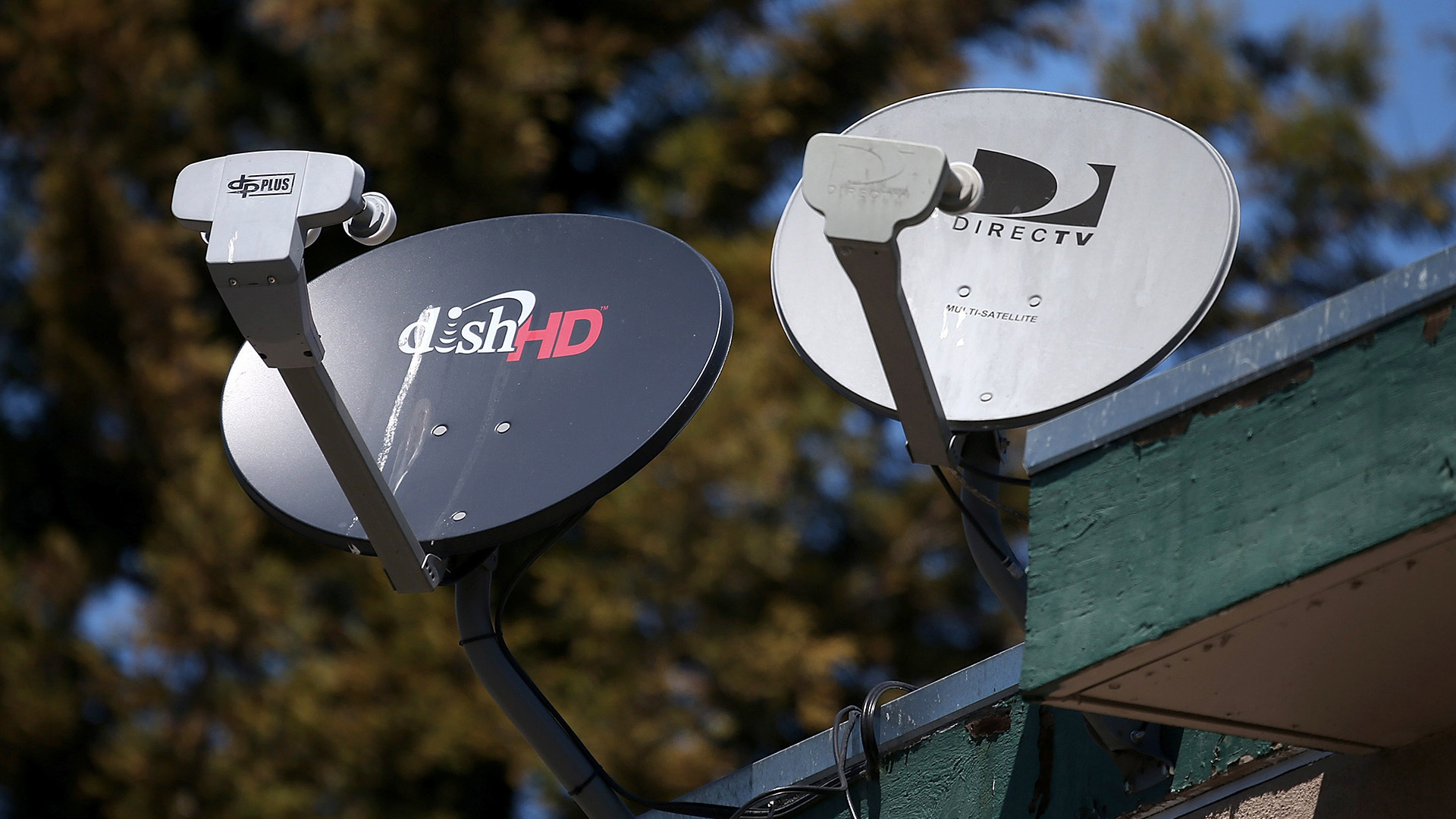 Satellite TV provider DirecTV is acquiring their longtime rival—Dish Network—in a deal valued at nearly  billion.