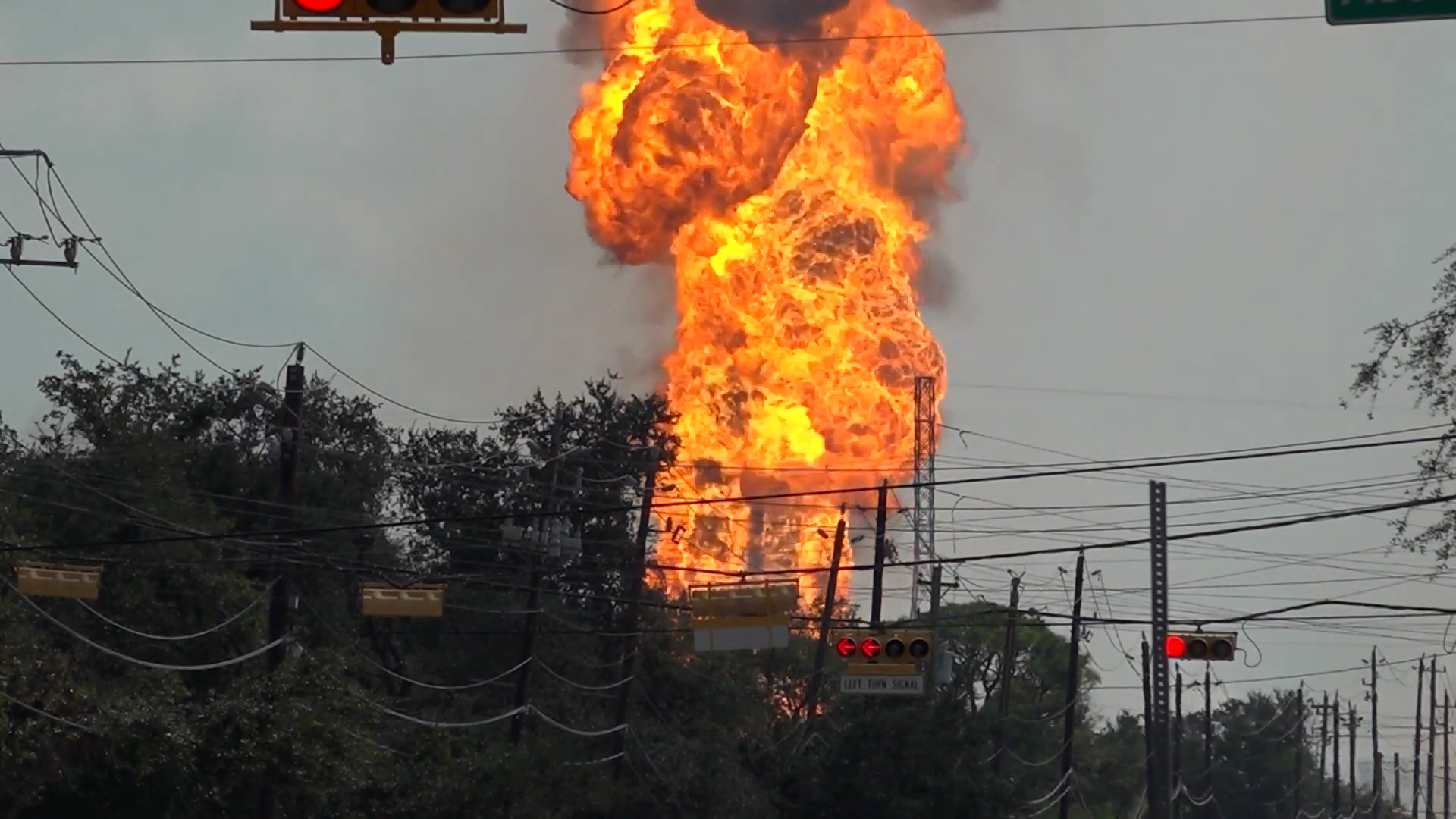 Pipeline explosion in Houston suburb triggers evacuations