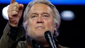 Longtime Trump ally Steve Bannon wasted no time showing his support for the former president after being released from prison early Tuesday morning. Bannon just finished serving a four-month sentence for defying a subpoena from Congress during its investigation into the U.S. Capitol attack on Jan. 6, 2021. 