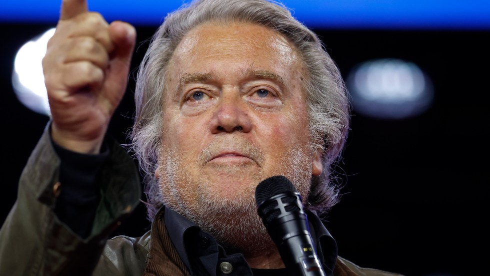 Longtime Trump ally Steve Bannon wasted no time showing his support for the former president after being released from prison early Tuesday morning. Bannon just finished serving a four-month sentence for defying a subpoena from Congress during its investigation into the U.S. Capitol attack on Jan. 6, 2021. 