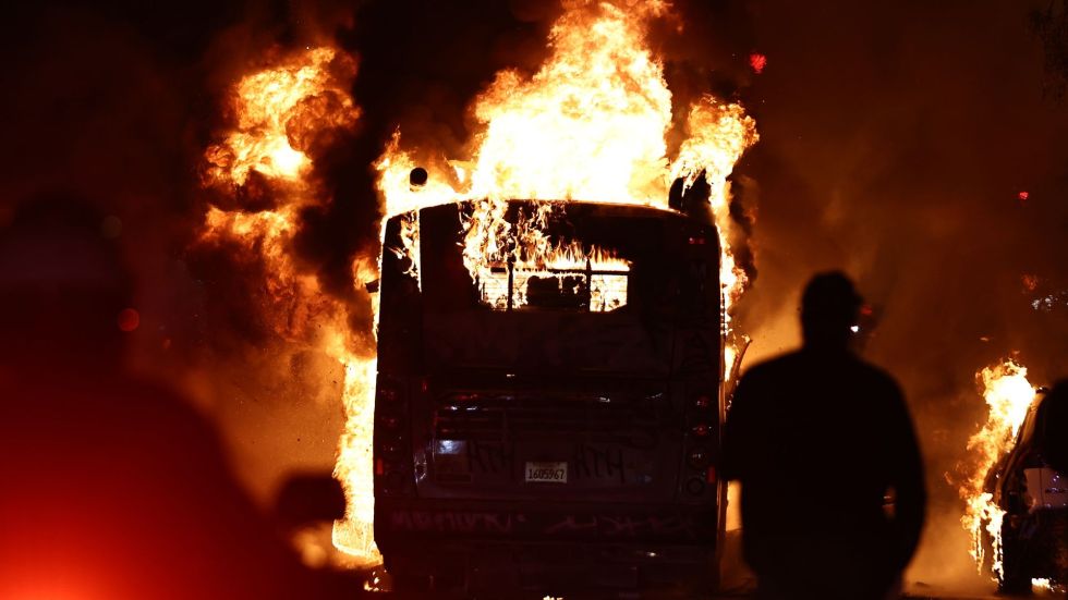 A joyous celebration on the streets of Los Angeles for the Dodgers’ World Series victory turned into bedlam and chaos.