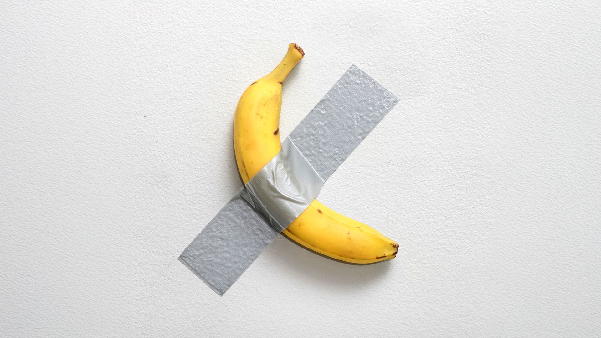 Sotheby's will auction Maurizio Cattelan's viral artwork Comedian- a banana duct-taped to a wall- with an estimated price of .5 million