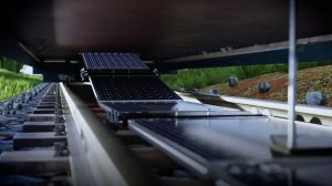 Switzerland is set to pilot a project installing solar panels on train tracks, although concerns about safety remain.