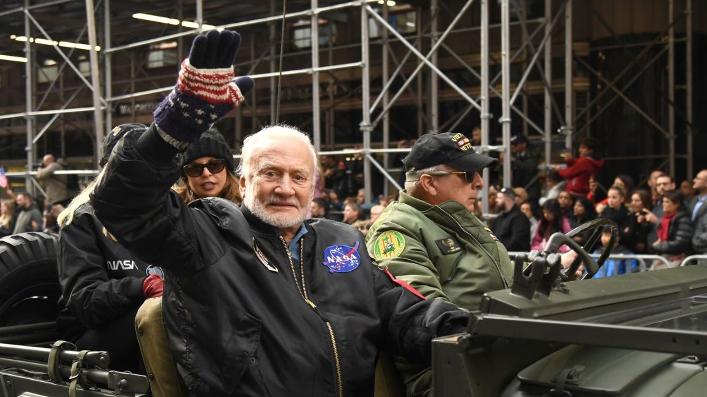 Buzz Aldrin endorsed former President Donald Trump for president, stating that his first administration saw a revitalized interest in space.