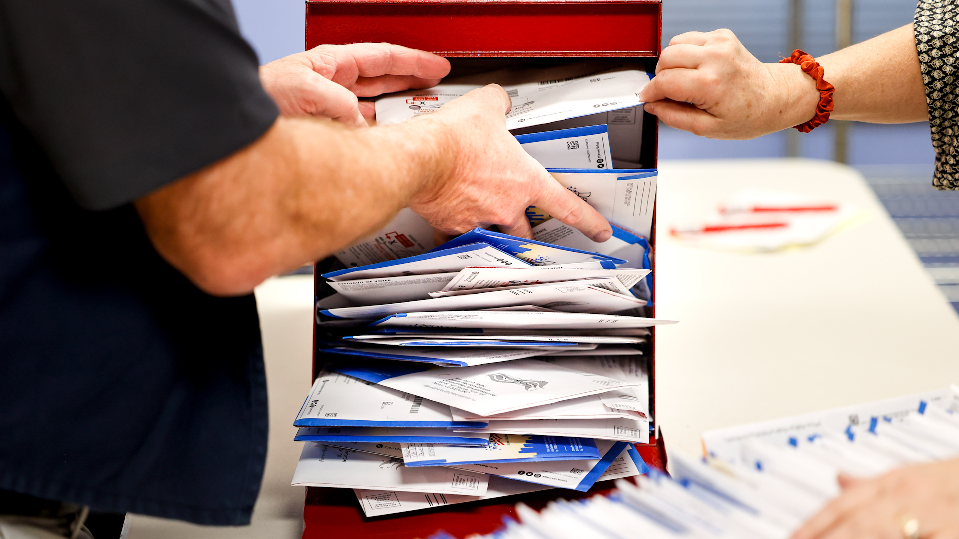 Thousands of votes already cast in Colorado county are being reviewed again after election staff discovered at least a dozen fraudulent ballots.