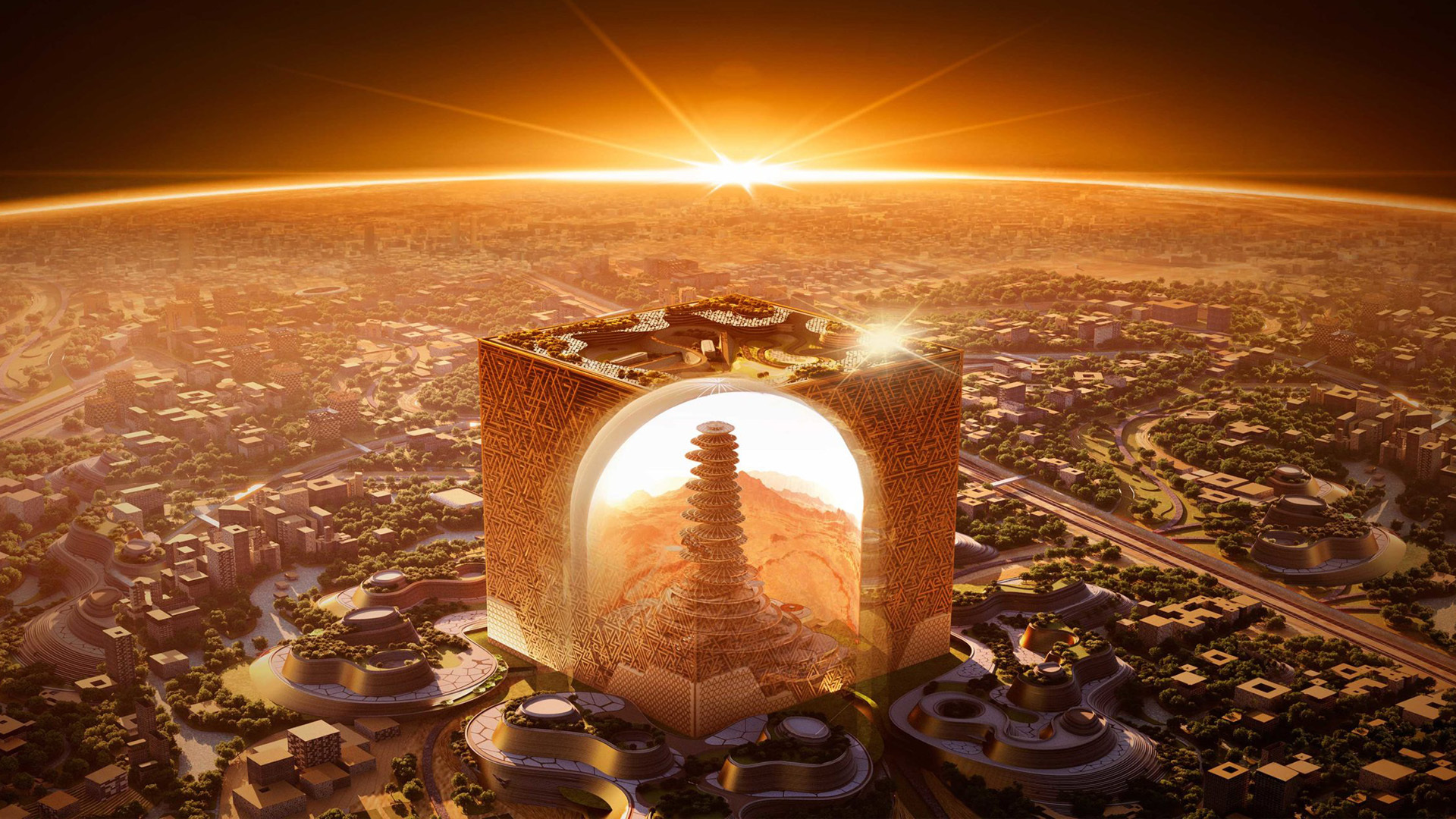 Saudi Arabia has begun constructing the Mukaab, a 1,300-foot cube in Riyadh designed as a futuristic "city-in-a-box."