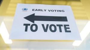 Early numbers indicate that a record number of early votes had been cast on the first day of voting in Georgia's 2024 general election.