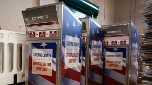 A controversy over who has authority over drop boxes, used for mail-in and absentee balloting is unfolding in northeastern Pennsylvania.