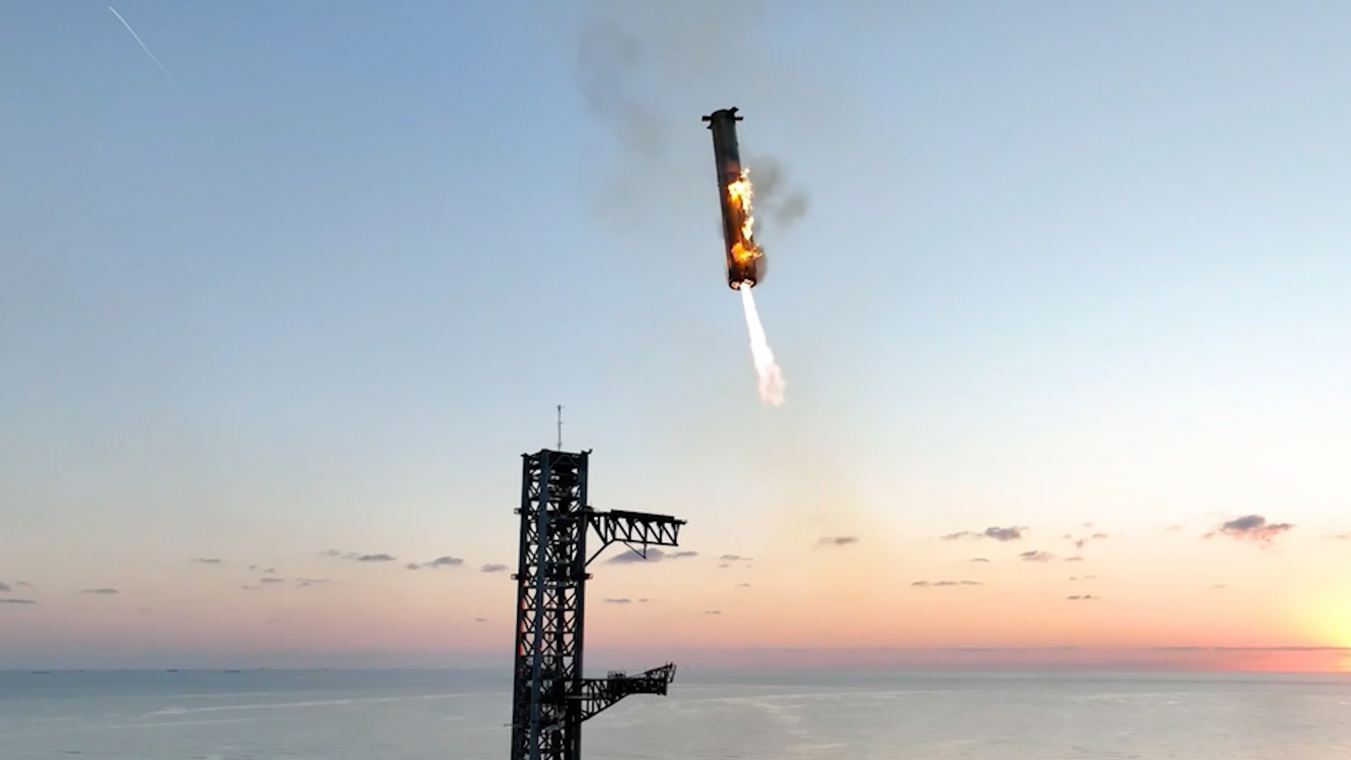 SpaceX pulled off an incredible feat on Sunday, successfully launching its fifth test flight of its unmanned Starship spacecraft. However, it was the return of the Super Heavy rocket booster that wowed the crowd, as well as SpaceX CEO Elon Musk. 