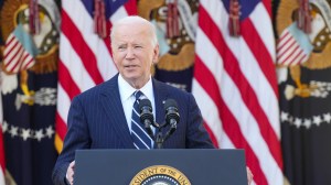 President Joe Biden pledged a peaceful transition to President-elect Donald Trump.