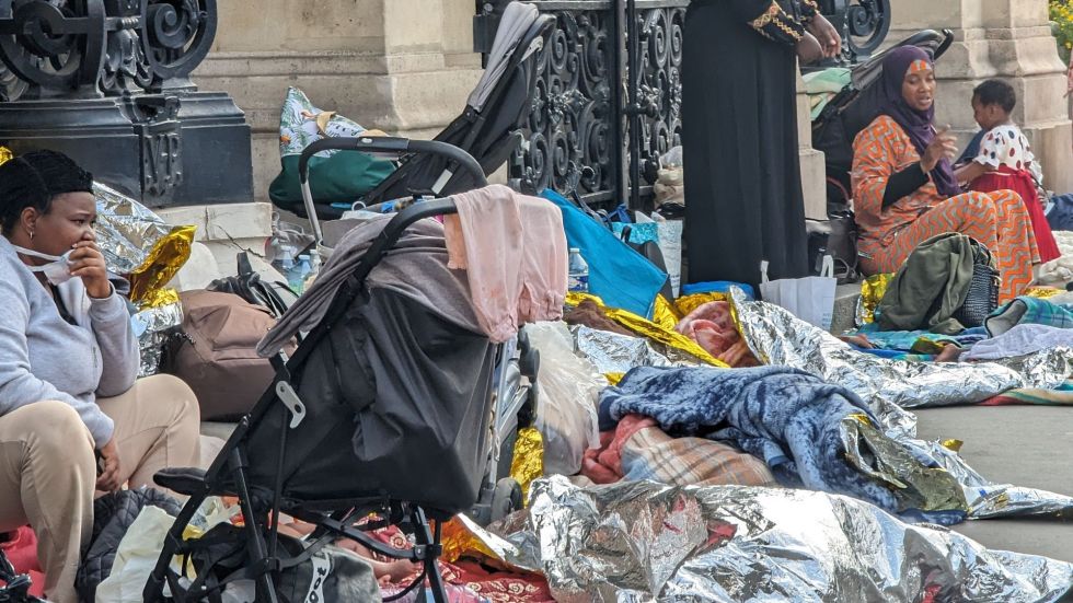 A report found that nearly 20,000 people were forcibly removed from shelters and tents ahead of the 2024 Olympic Games in Paris.