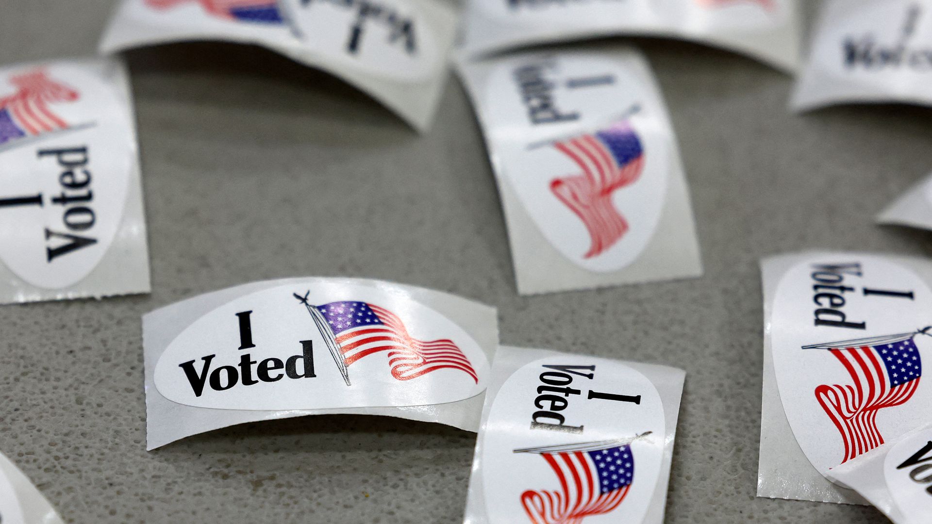 Famous 'I Voted' sticker makes way for new designs