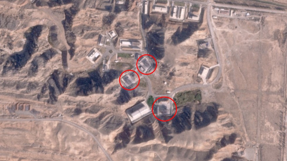 Israeli airstrike targets Iran's Parchin military complex, disrupting nuclear weapons development at Taleghan 2 facility, images show.