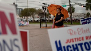 The lawsuit comes after the DOJ announced on Nov. 1 it would send federal election monitors to 27 states, including Texas.