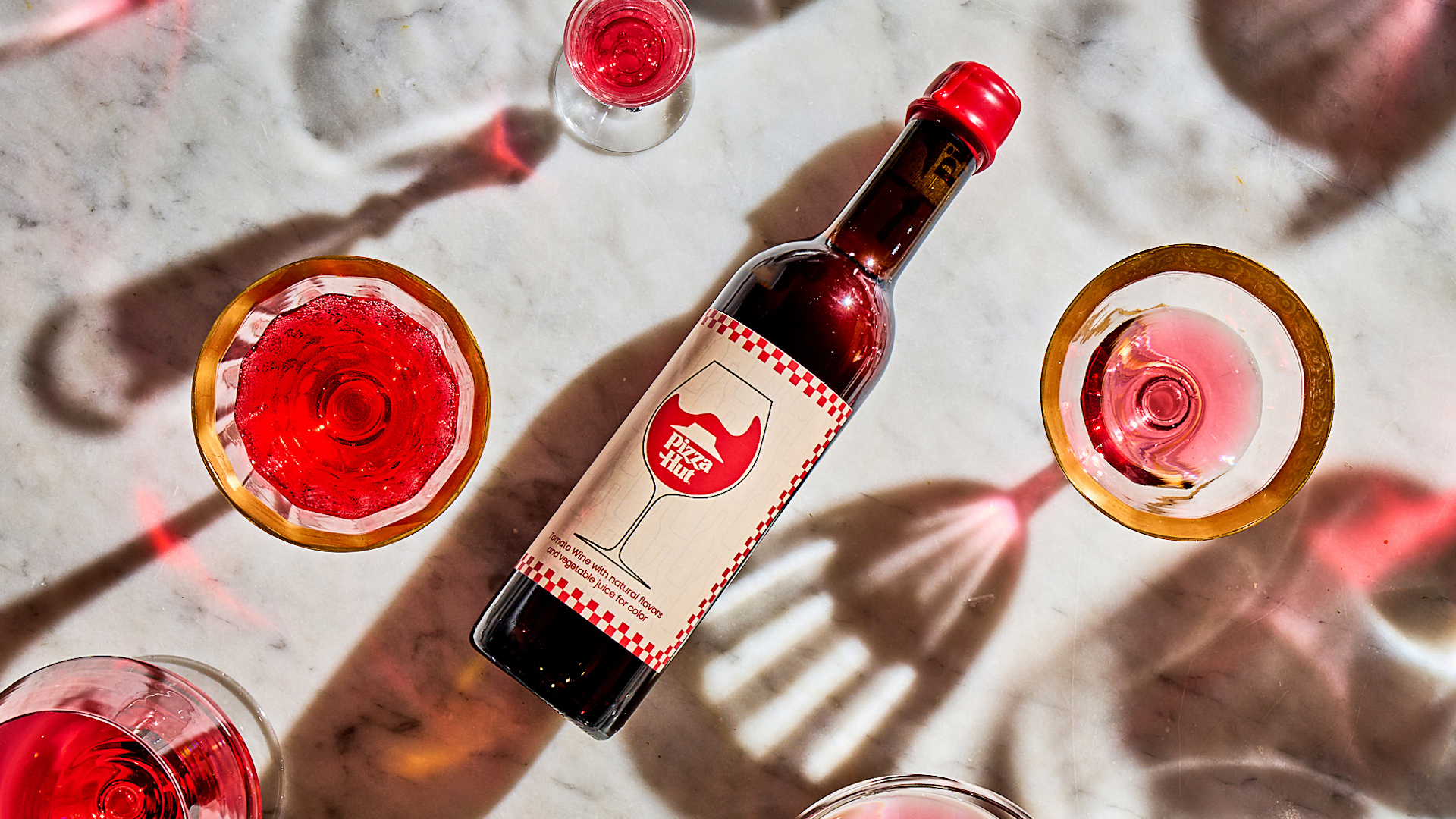 Pizza Hut wine is real and it's available now thanks to a partnership between the restaurant chain and a Kansas winery.