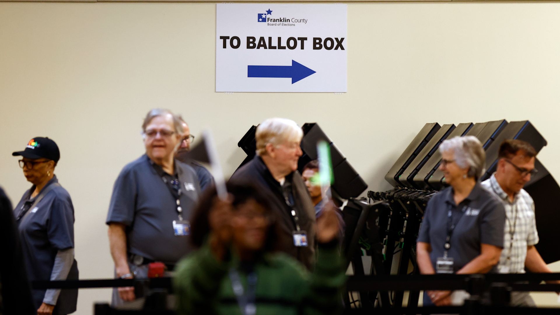 Voters will be closely watching the seven particular battleground states on election night as polls close Tuesday night.