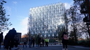 A “controlled explosion” was carried out by London’s Metropolitan Police after a suspicious package was found outside the U.S. Embassy.