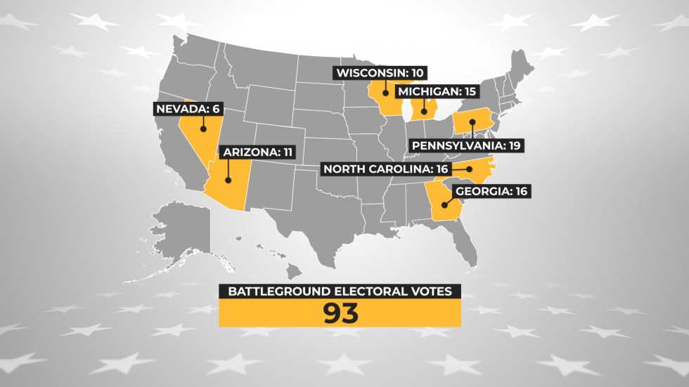 While the candidates are hoping to be the more popular choice among voters, it’s the electoral votes they are seeking most.