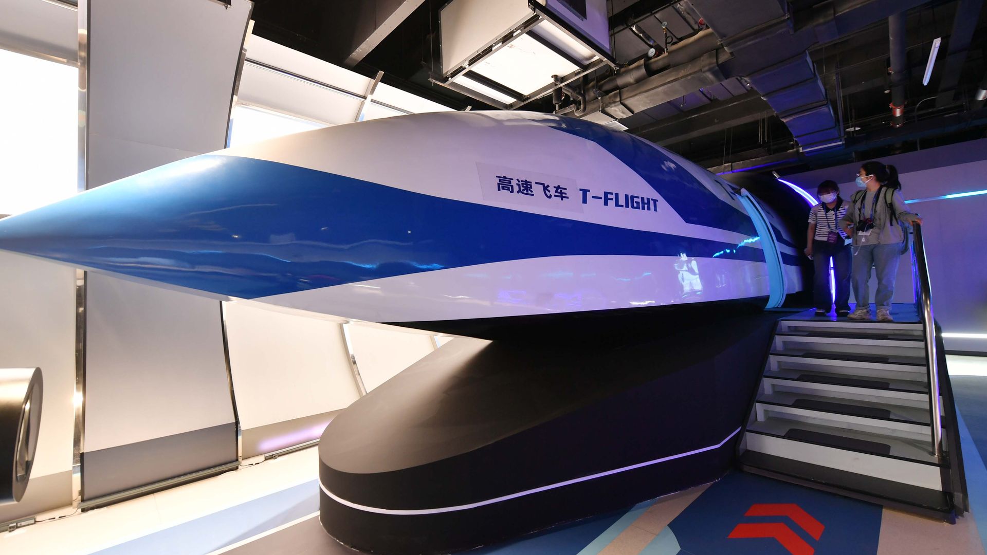 China is currently testing a floating train that is expected to top speeds of more than 600 mph, revolutionizing transportation.