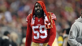 A San Francisco 49er refused to play in a game against the Los Angeles Rams during Thursday Night Football on Dec. 12.