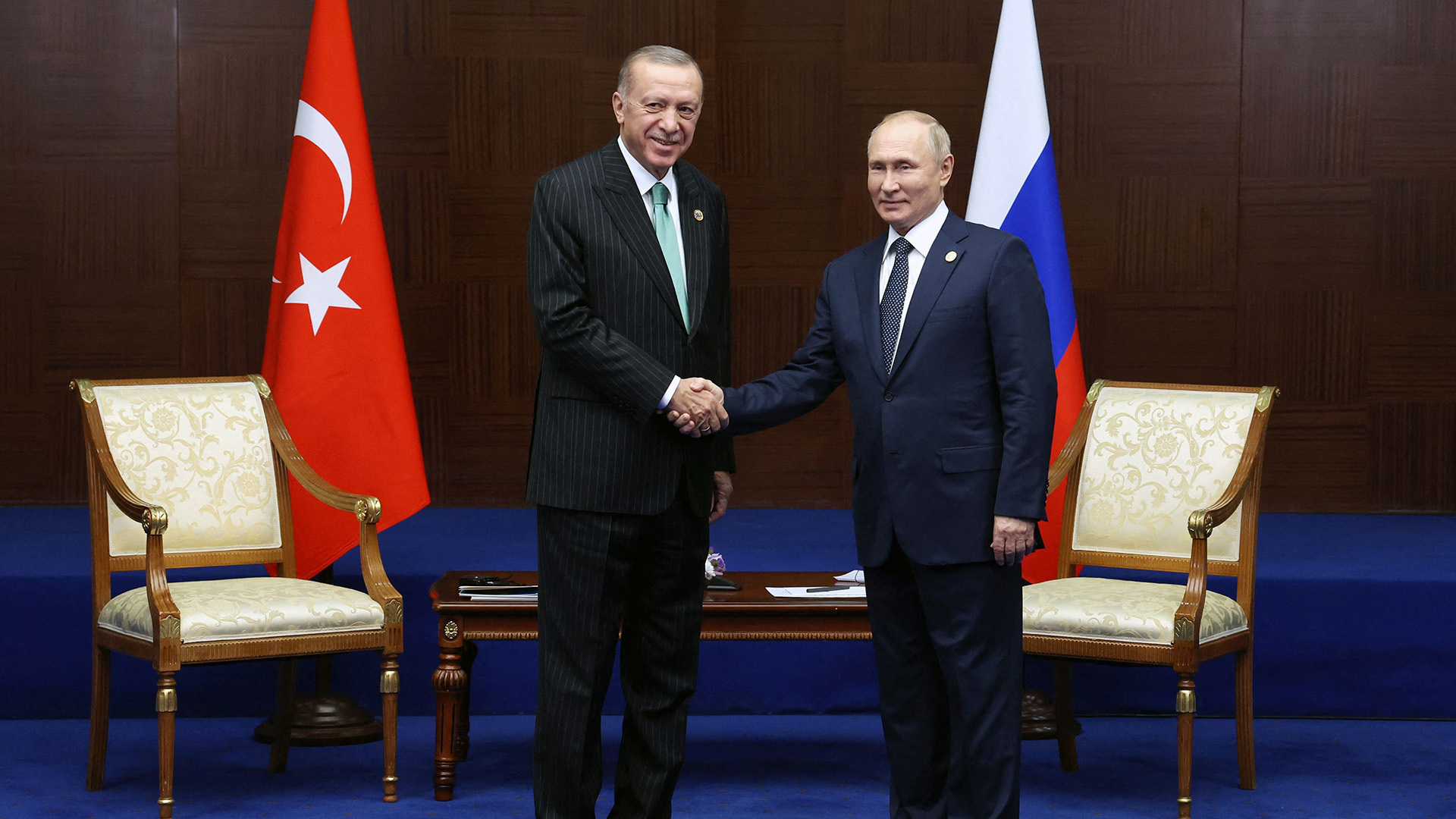 It’s a stark comment from Turkish President Recep Tayyip Erdogan, as Turkey and Russia have been on opposite sides of the conflict in Syria.