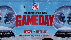 Streaming giant Netflix is taking a big dive into the NFL pool when they stream a pair of marquee NFL games on Christmas day.