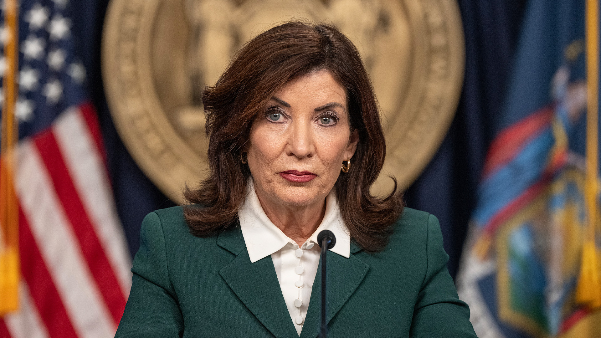 Gov. Kathy Hochul's proposal would send 0 checks to families making up to 0,000 and 0 to individuals making up to 0,000.