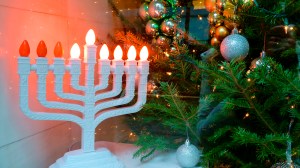 With Christmas and the first day of Hanukkah coinciding on the same day, many inter-faith households had more to celebrate this year.